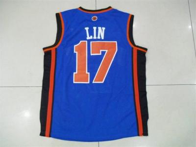 cheap nba jersey new york knicks #17 jeremy lin blue